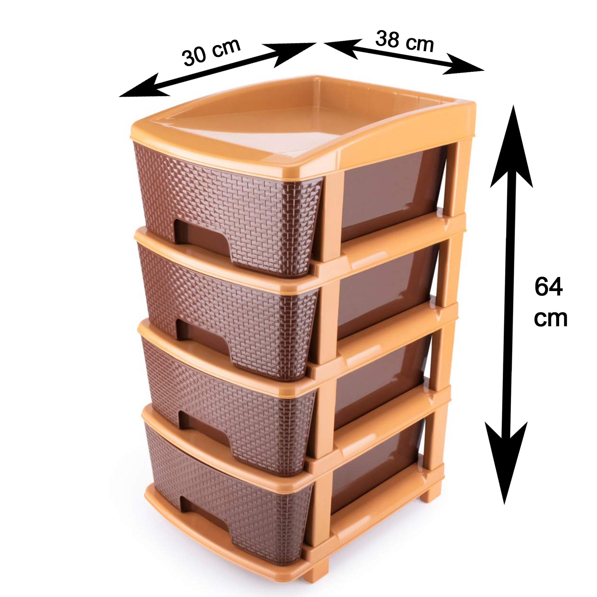 1182 Plastic Modular Drawer 4 Tier Organisers - SkyShopy 1182 Plastic Modular Drawer 4 Tier Organisers - SkyShopy